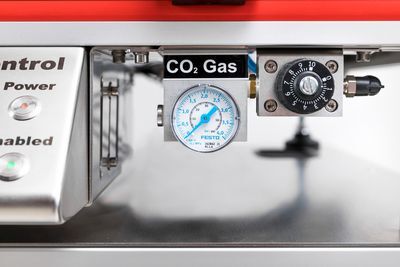 CO2 Kontrolle der Incubator FlowBox