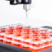 Semi-solid media picking module in 24well microplate