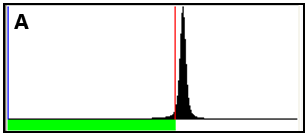 Set-up of different gray value thresholds